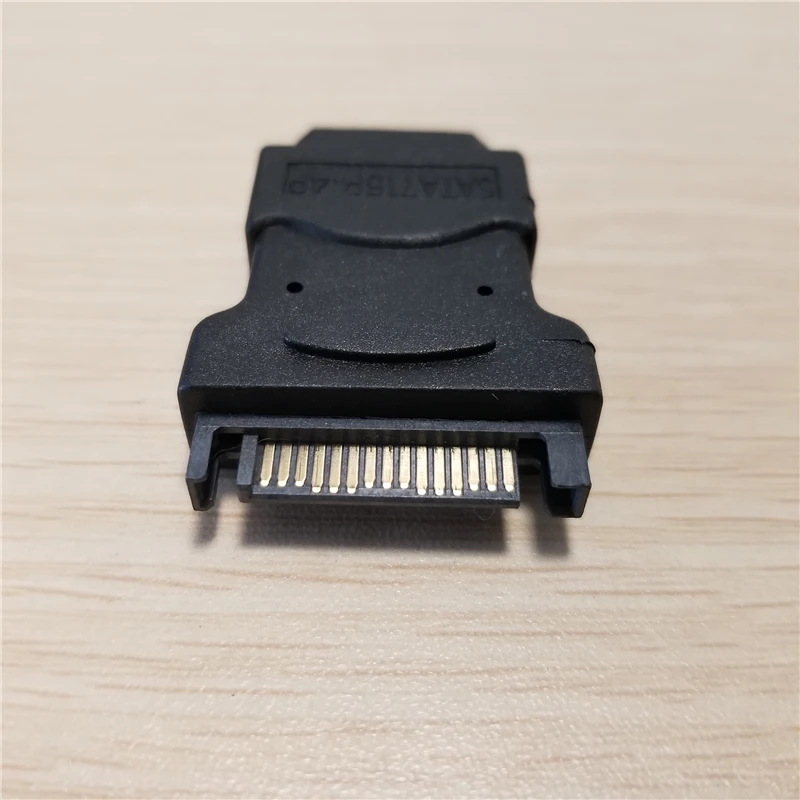 10 шт./лот 4Pin к 15Pin гнездовой мужскому IDE Molex SATA Кабель питания Шнур адаптер