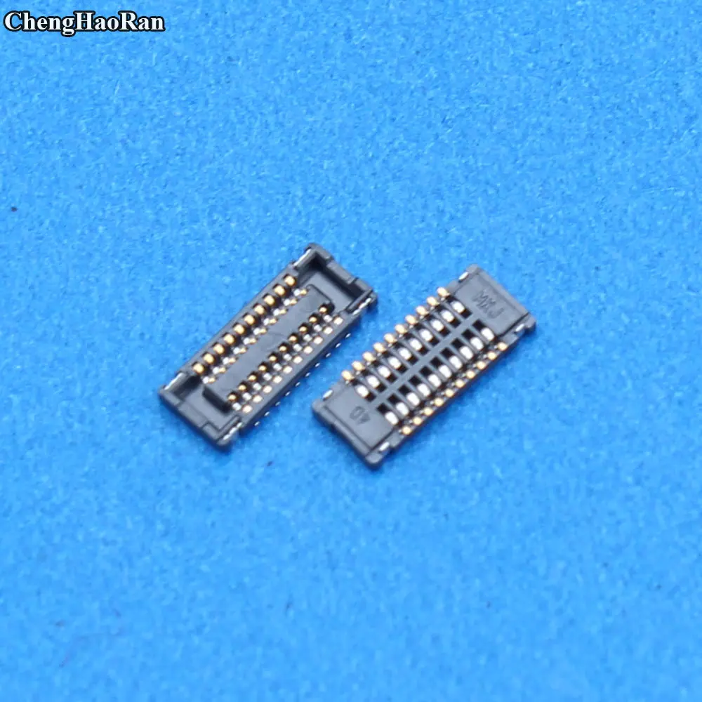 ChengHaoRan 10PCS New Touch Screen Digitizer FPC Connector Plug For iPad Mini 1 2 3 20pin on motherboard | Мобильные телефоны и
