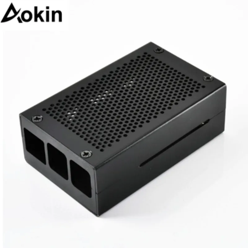 Raspberry Pi 3 Model B Plus чехол алюминиевый металлический корпус совместимый с Capa +