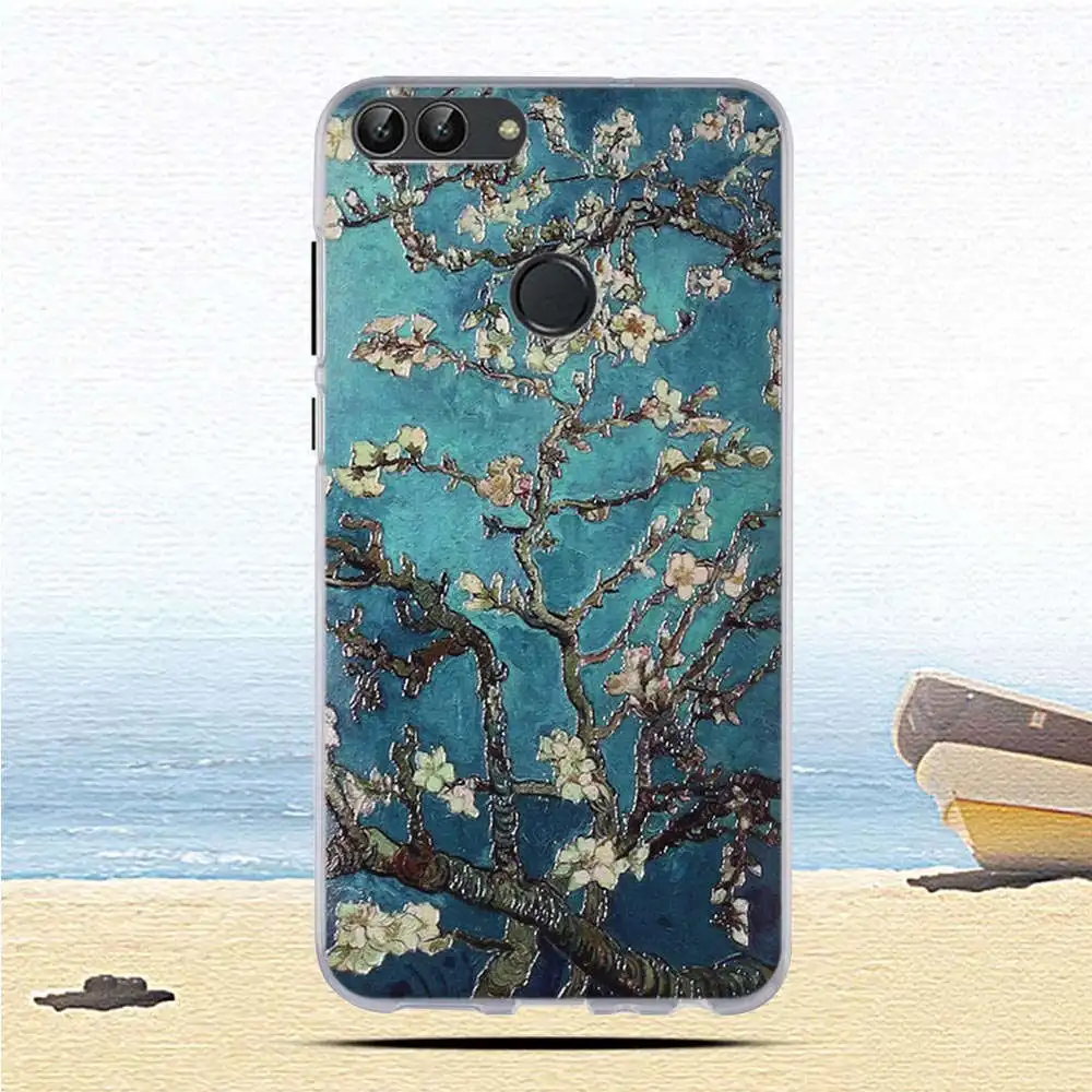 Чехол для Huawei P Smart Силиконовый ТПУ мягкий прозрачный чехол-накладка чехол