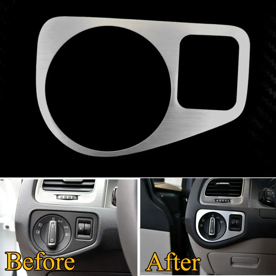 1 шт. алюминиевый сплав головной светильник переключатель Управление накладка