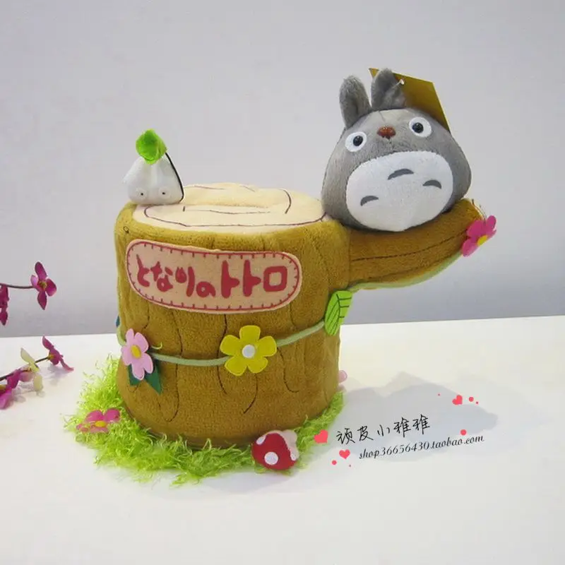 Милый мультяшный держатель для ручек Тоторо коробка бумажных салфеток украшения