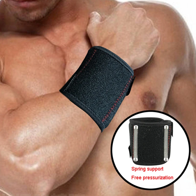1 шт. Регулируемая наручные Поддержка скобка браслет Для мужчин и женщин