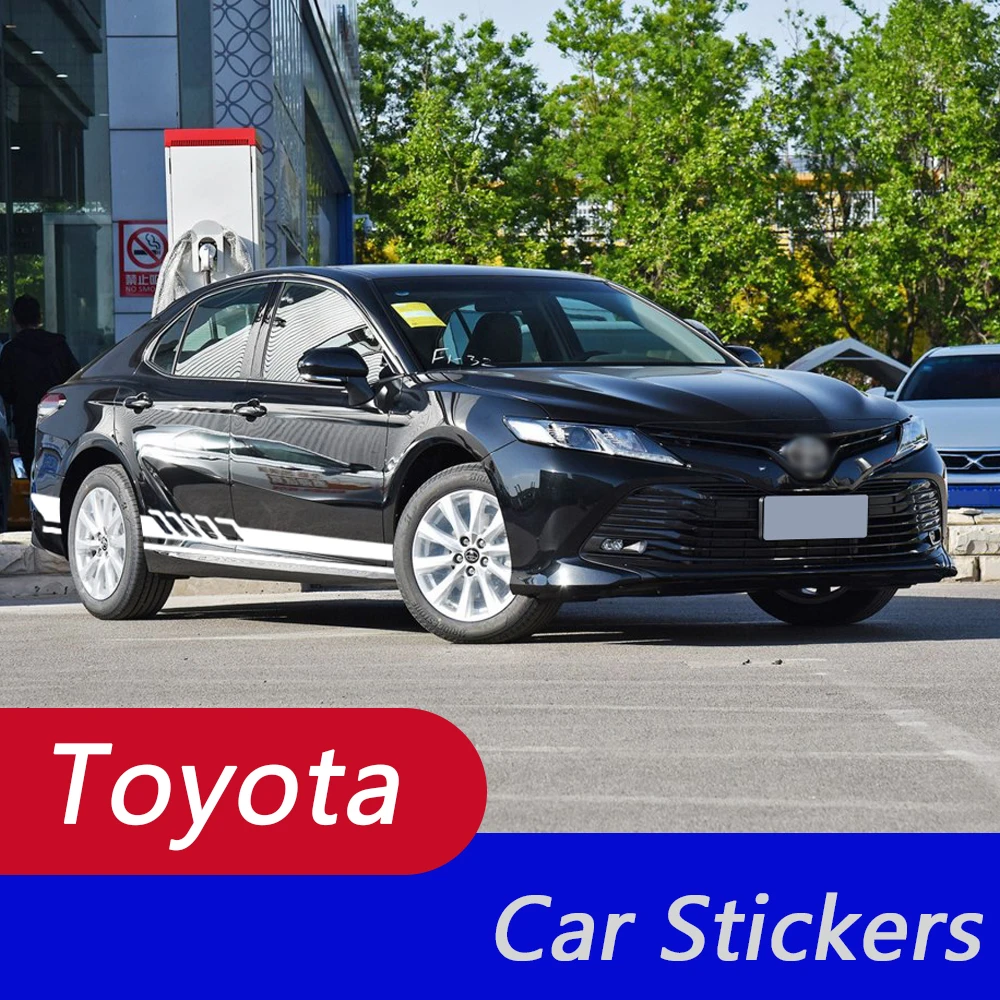 Наклейка на автомобиль для Toyota Auris Yaris Land Cruiser Corolla Camry Prado 70 125 150 DIV аксессуары
