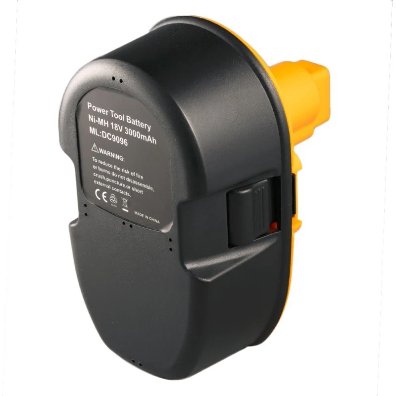 ICL производство заменитель для Dewalt DC9096 3.0AH 18 никель-металл-гидридный аккумулятор с напряжением Мощность инструмент Батарея желто-черные 18 вольт сменный аккумулятор