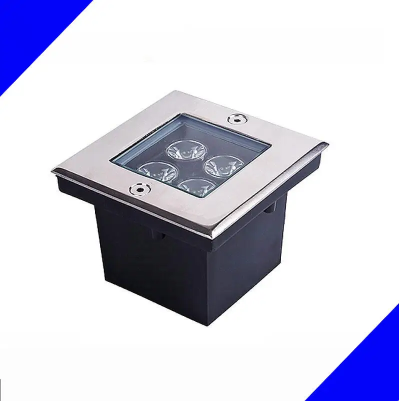 4 Вт светодиодные светильники освещающие ступни лестничные квадратные