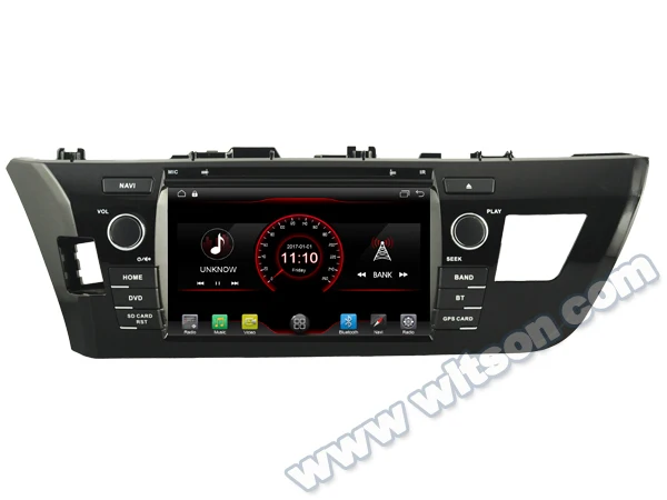 Автомобильный мультимедийный плеер WITSON Android 11 радио DVD GPS для TOYOTA COROLLA/LEVIN 2014 стерео