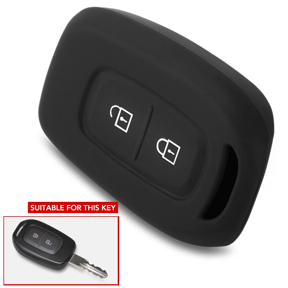 2B дистанционный силиконовый чехол для ключей Renault Scenic Master Megane Duster Logan Clio Captur Laguna