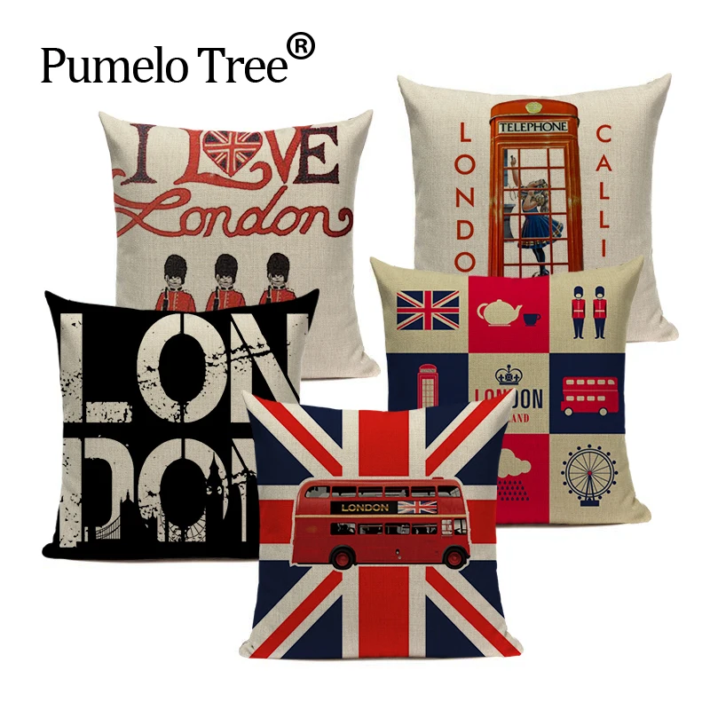 Чехлы для диванов в скандинавском стиле размеры 45x45 см|pillow case london|sofa pillow casepillow london