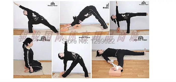 Сине-фиолетовый коврик для йоги EVA кирпичный Коврик балансировочный набор