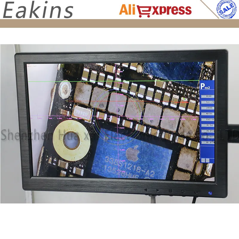 HD 1080P 1/2.5 &quotCMOS HDMI VGA двойной выход промышленный микроскоп камера встроенное