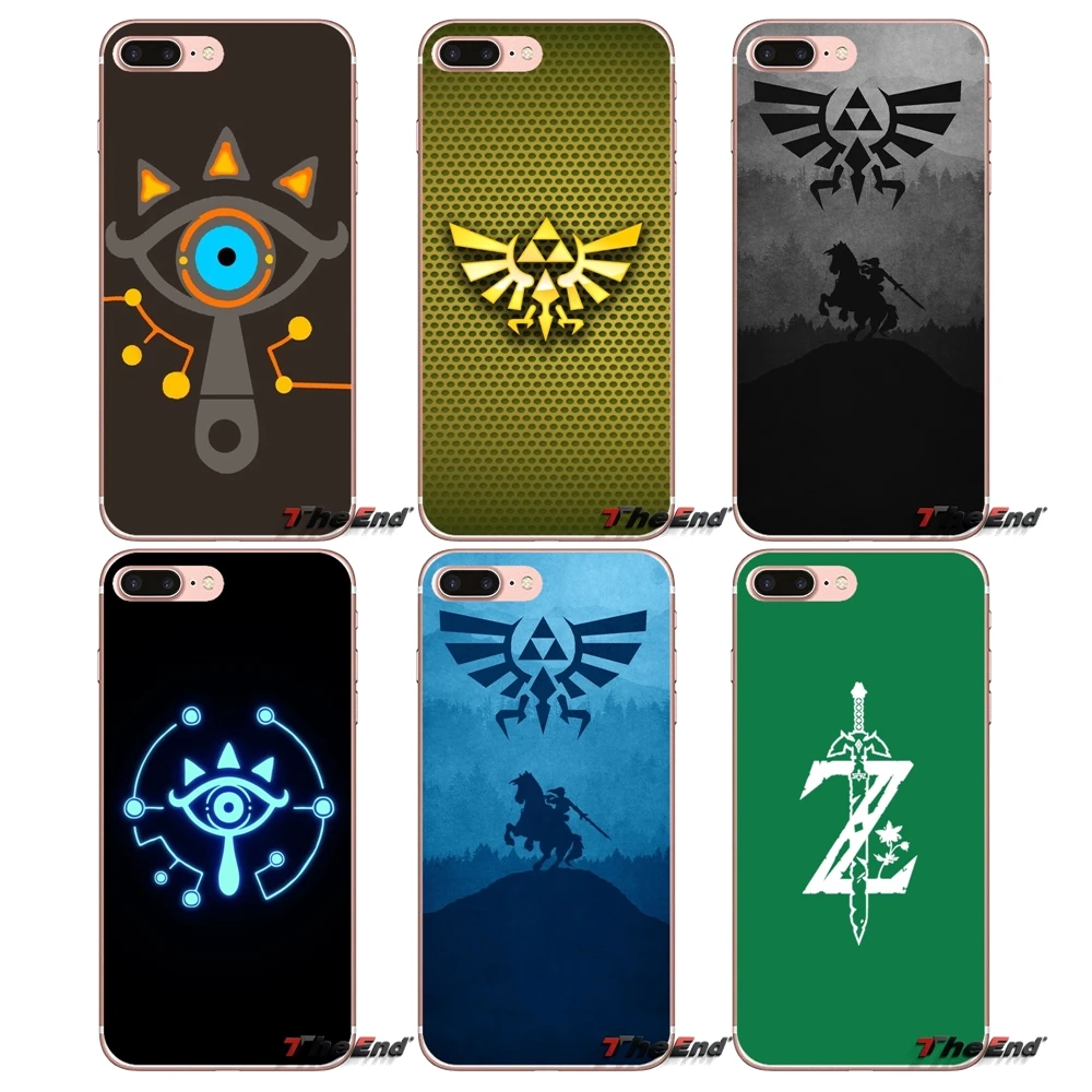 С игрой &quotLegend of Zelda&quot аксессуары чехол сумка для iPhone X 4 4S 5 5S 5C SE 6 6S 7 8 Plus Samsung Galaxy J1 J3