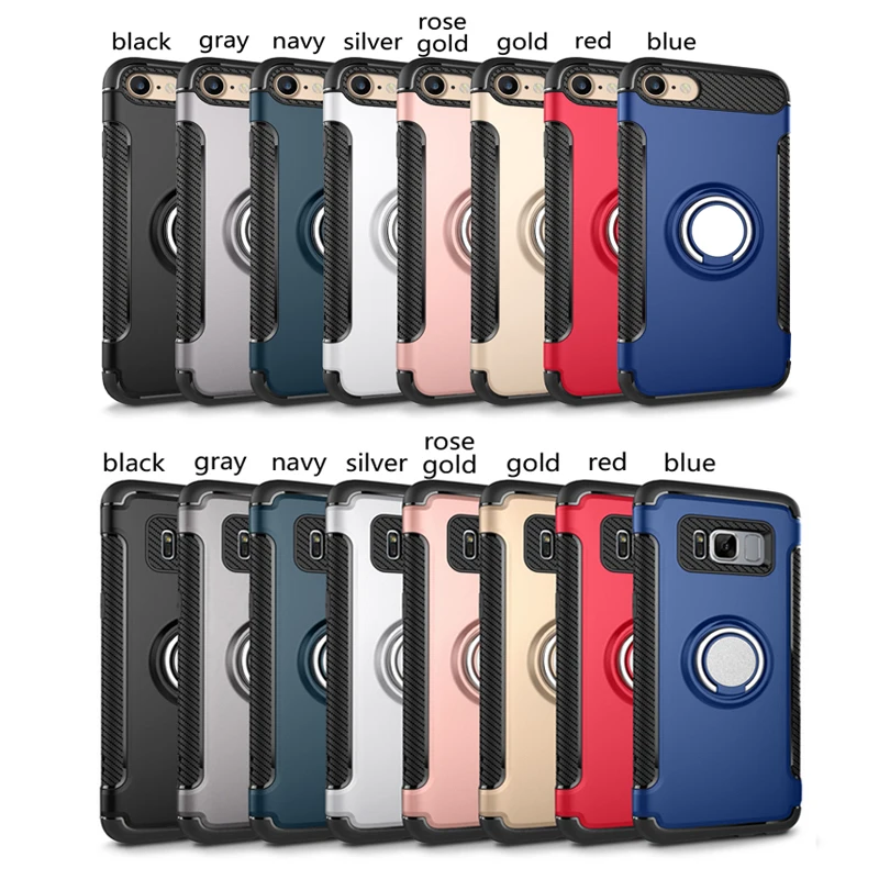 Для телефона S8 металлический кронштейн кольцо Броня чехол для комбо может быть
