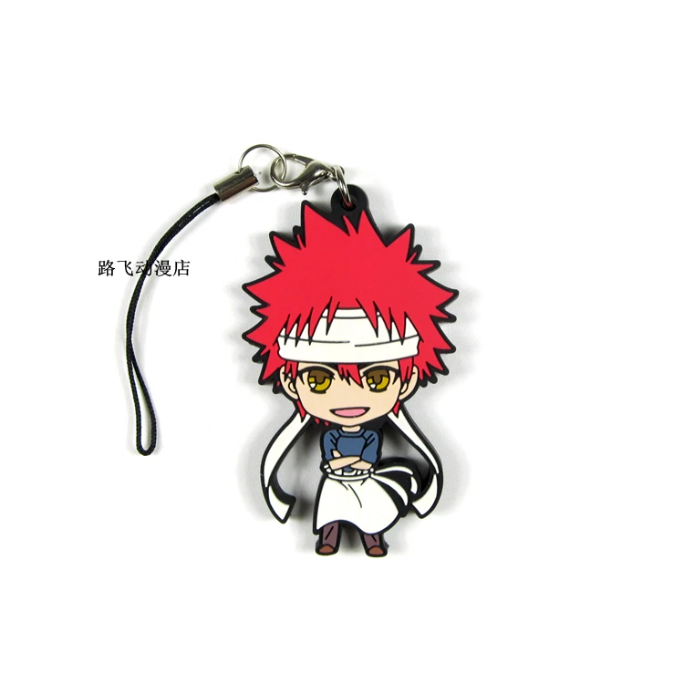 Shokugeki Нет Сома Nakiri Ерина Yukihira сумой Isami алдынай фигурку аниме модель резиновый