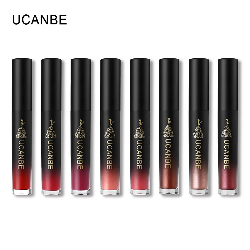 6 видов цветов Блеск для губ Макияж долговечная питательная жидкая губная помада