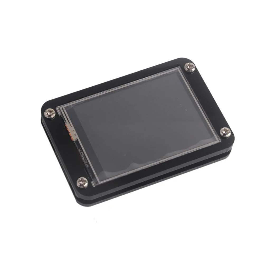 Nextion дисплей 3,5 3,2 2,8 2,4 дюйма UART HMI умный сенсорный ЖК-дисплей модуль экран+ черный акриловый чехол для Arduino Raspberry Pi