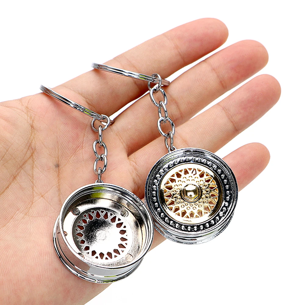 Брелок 3D миниатюрный колесо модель обода BBS брелок популярный креативный