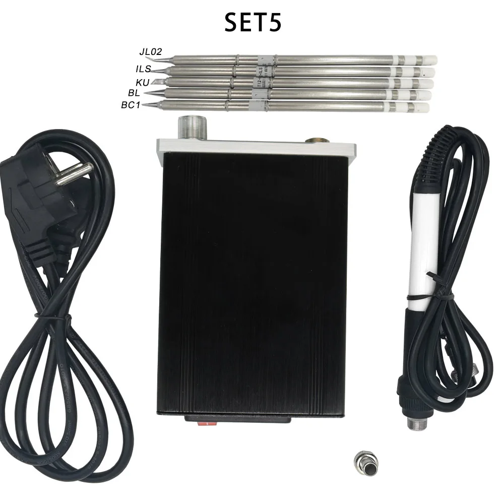 QUICKO T12 STM32 OLED паяльная станция V3.1/1,3 дисплей цифровой контроллер температуры электронная CNC панель с гравировкой