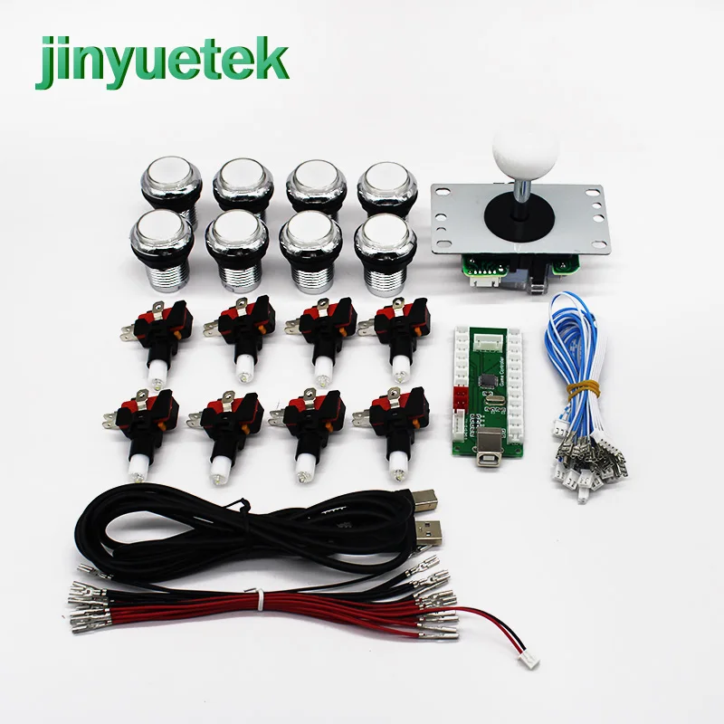 Diy игра управление доска аркадная машина MAME Нулевая задержка комплект USB к ПК