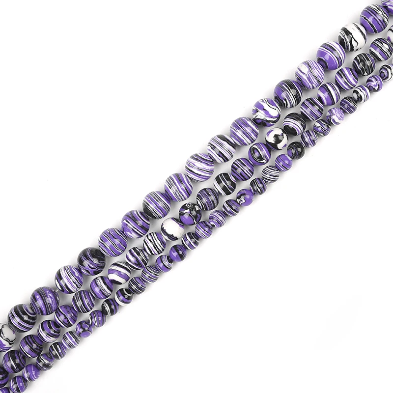 Натуральный камень бисер 15 дюймов браслет ожерелье ювелирных изделий DIY