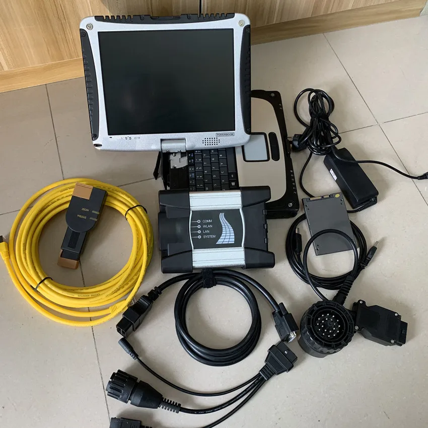 Супер для Bmw Icom Next диагностировать сканирующий инструмент с Ssd 720 ГБ программного
