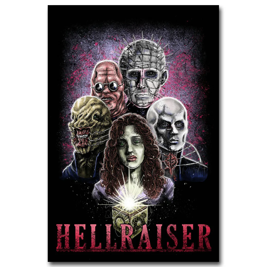 HELLRAISER художественный Шелковый плакат с принтом 13x20 24x36 дюймов Jason Voorhees