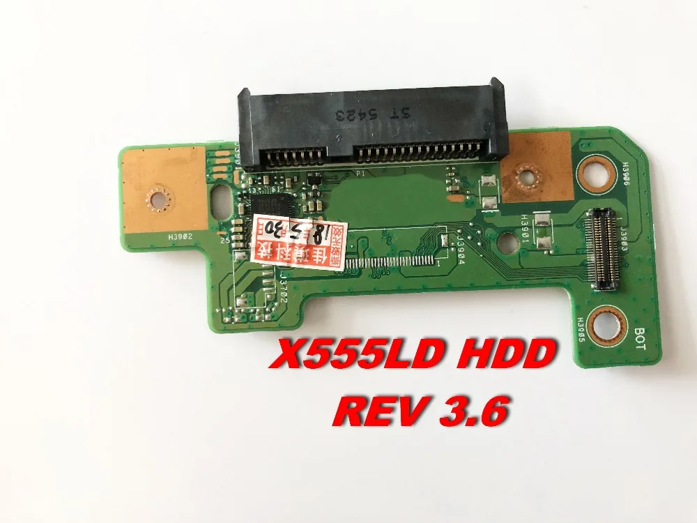 Оригинал для Asus X555L X555LD HDD жесткий диск плата REV 3 6 C0nnectors|Компьютерные кабели и