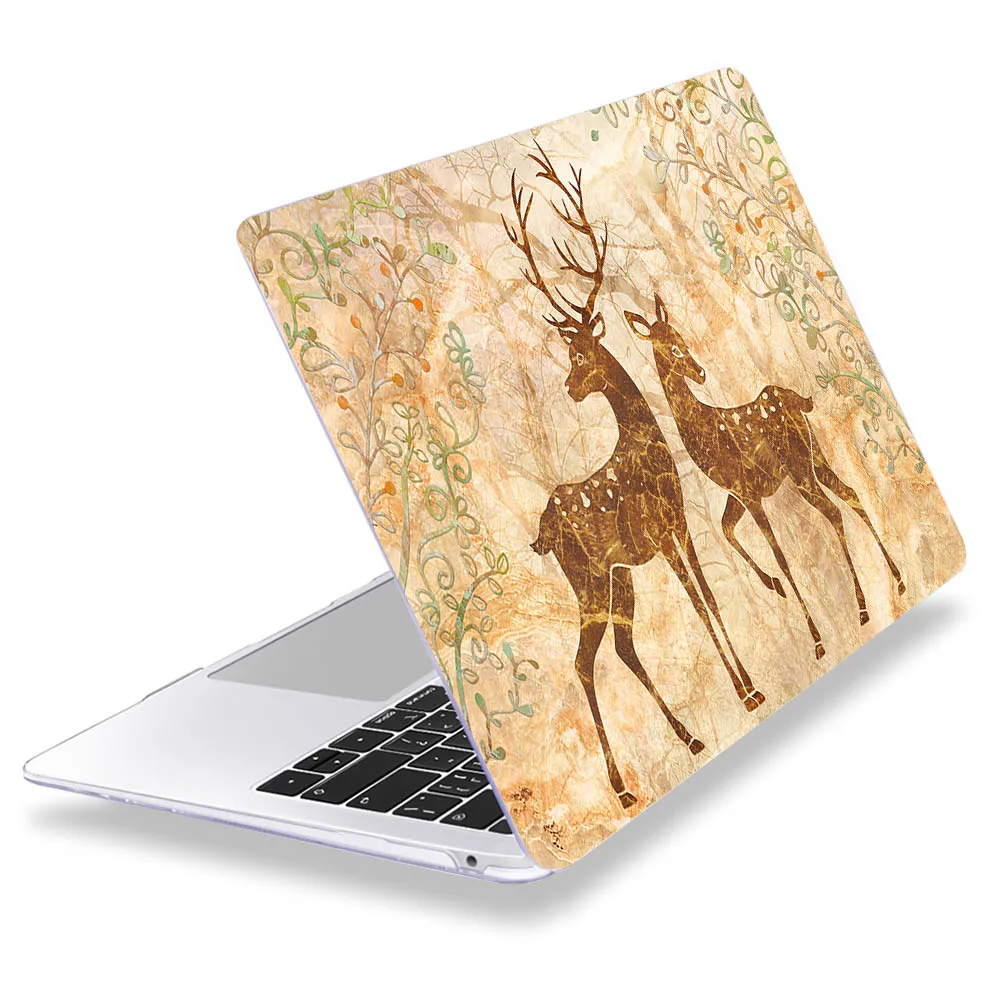 A326 Чехол Redlai с прозрачным кристаллом для Macbook Air, 13 дюймов, A1932, для apple macbook Pro, 13, 16 дюймов, сенсорная панель,, retina, A2159, A2141 - Цвет: A326