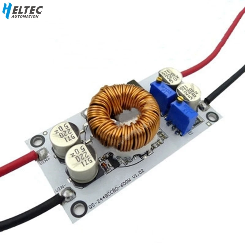 600W Aluminum plate LED boost driver adjustable power module Constant voltage Power Boost charging supply high quality | Электроника