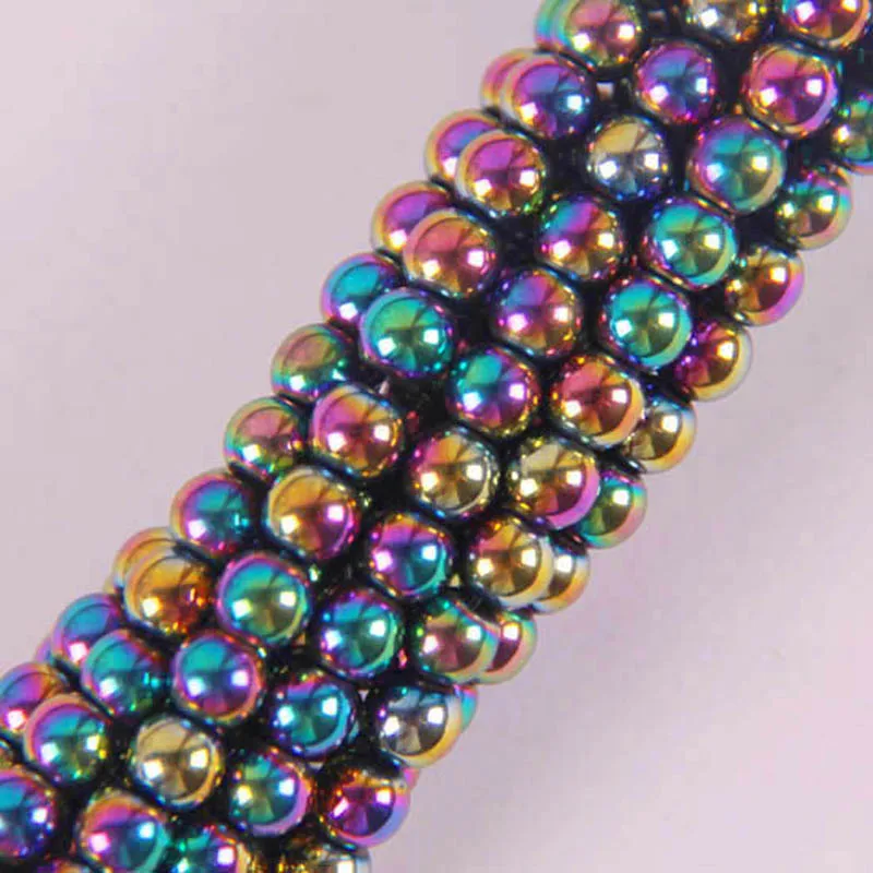 Бусины круглые из гематита 6 мм 16 дюймов|loose beads|bead strandshematite round |