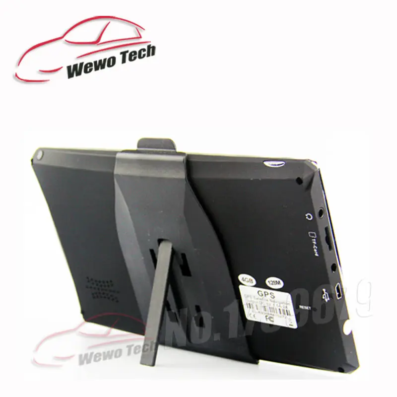 7 дюймов HD Автомобильный Навигатор с Bluetooth AV-in 2016 Карта