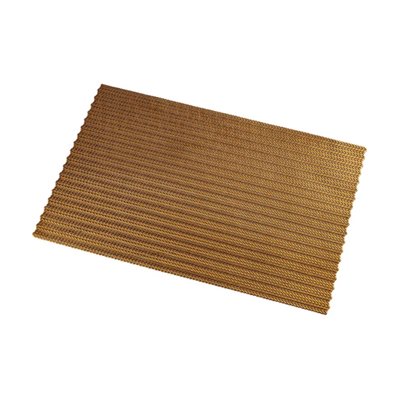 4 шт водонепроницаемый анти масло коврик ПВХ полые прямоугольные уши пшеницы