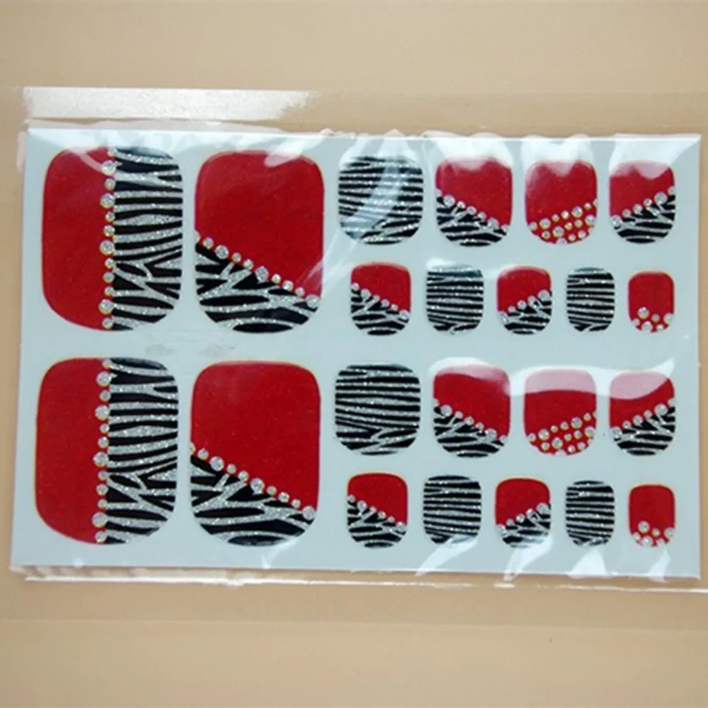 5 шт./лот новая переводная пленка для ногтей Клей DIY Полный блестящий красочный