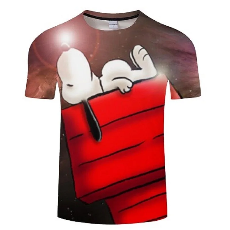 Новая летняя Повседневная 3d футболка для мужчин с интересным рисунком собаки и