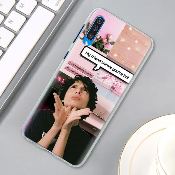 Увлажняющим эффектом марки The Finn Wolfhard чехол с принтом из сериала "очень странные дела" Крышка для samsung Galaxy A30 A40 A50 A70 A6 A8 плюс A7 A9 M30 чехол для телефона Coque - Цвет: 08