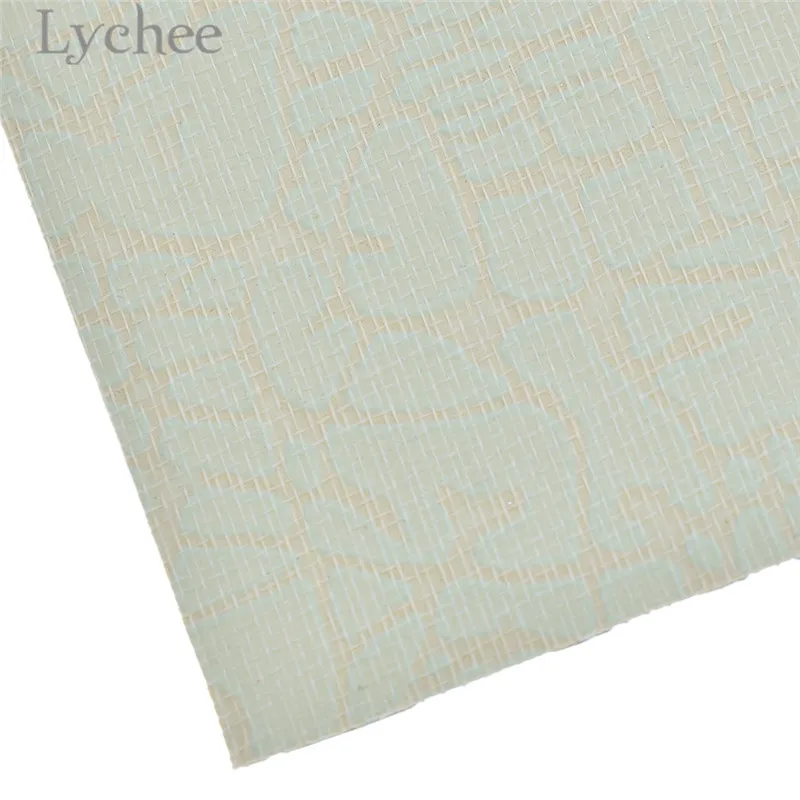 Lychee жизни 1 предмет A4 сетка в полоску искусственная кожа ткань высокое качество синтетической кожи DIY Материал с плоским дном для одежды сумки из натуральной кожи Ремни