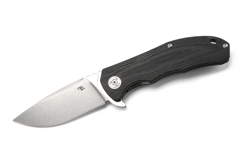 CH Flipper, дизайн, 3504, складной нож, D2, лезвие, шариковые подшипники, G10, ручка, ножи для охоты, выживания, инструмент для повседневного использования