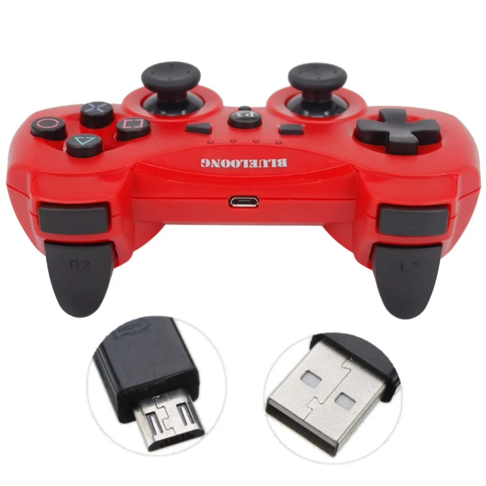 Новые для SONY PS3 контроллер Беспроводной Bluetooth Джойстики для DUALSHOCK 3 SIXAXIS для Игровые приставки 3 игровой контроллер