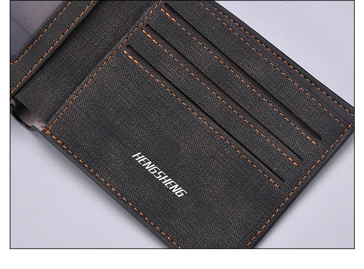 HENGSHENG брендовые кошельки тонкие мужские кошельки Carteira мужские Billeteras Porte Monnaie Monedero мужские тонкие кошельки