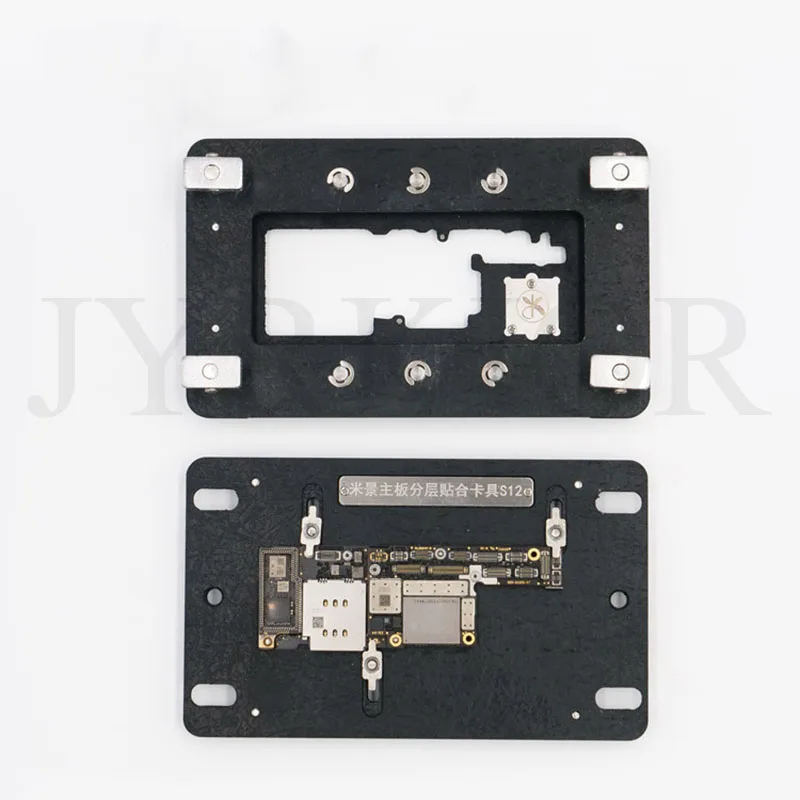 Mainboard Fixture Jyrkior MJ тестовый фиксатор логическая плата Тест джиг приспособление PCB приспособление платформа для iPhone X XS MAX материнская плата BGA ремонт - Цвет: Mainboard Fixture