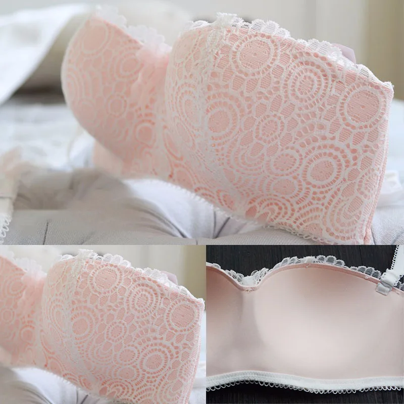 BEFORW Сексуальная Вверх Бюстгальтер Мода Половина Чашки Кружевное Белье женщины И