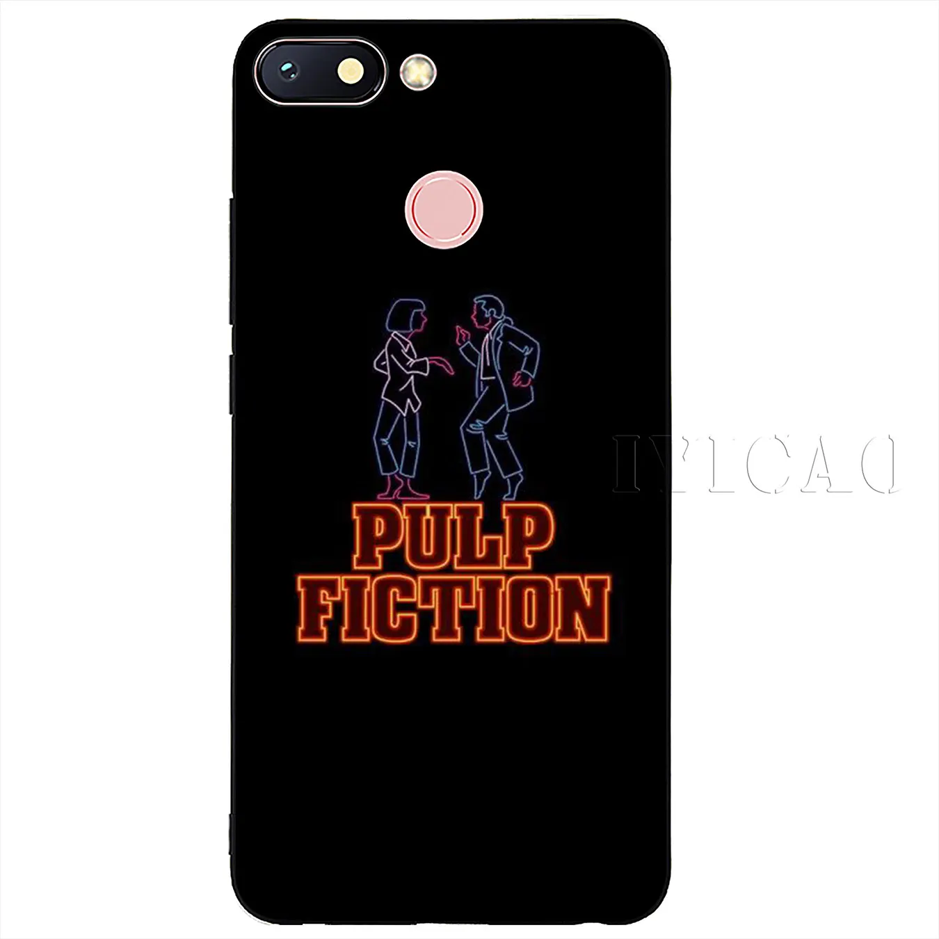 6 Силиконовый мягкий чехол IYICAO для Xiaomi Redmi 6A 5A Note 8 7 4X5 Plus 6 Pro, черный чехол из ТПУ - Цвет: 6