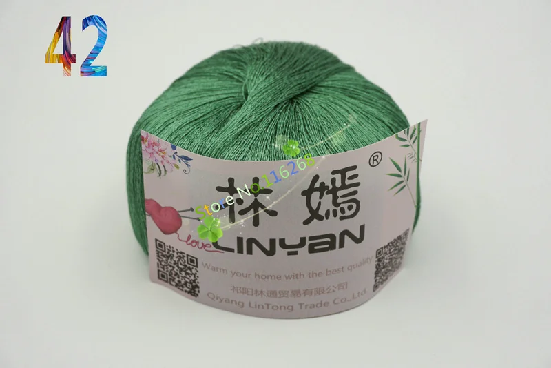picture color 6 шт.* 100 г крючок, вязаная пряжа, нить для плетения, нить для вязания, игла, хлопчатобумажная пряжа для вязания, linha de croche t59 - Цвет: picture color