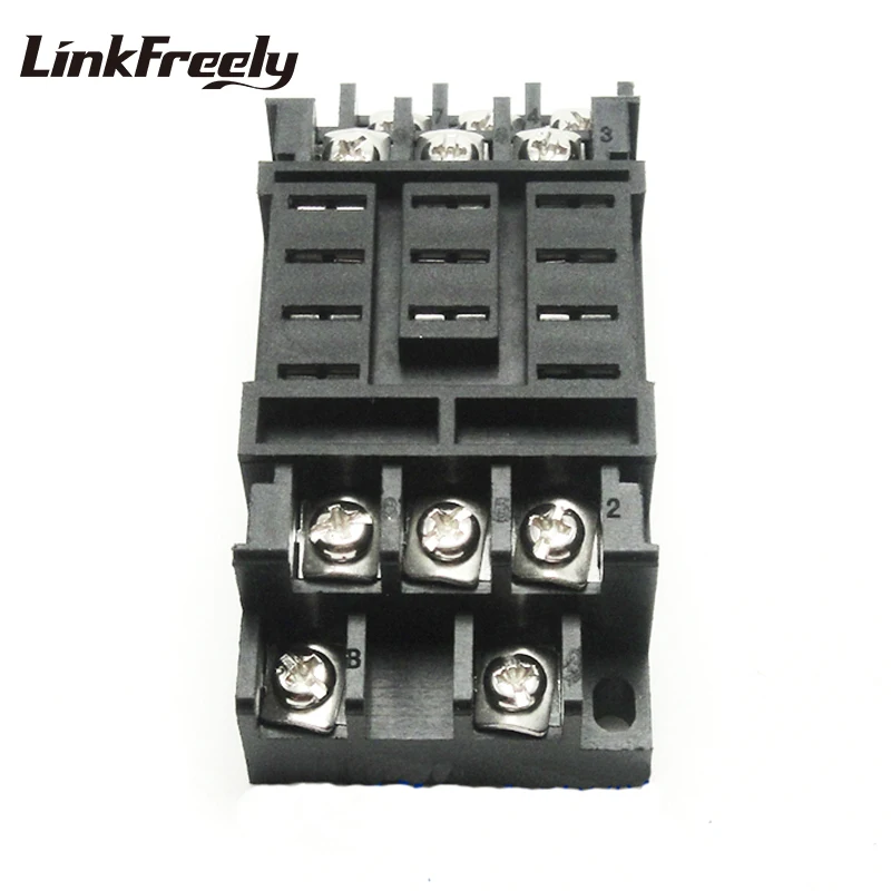 JQX-38F-3Z Relay Socket Base 3NO+3NC 11 Pin Holder Mounting base For HHC71B miniature relay | Обустройство дома