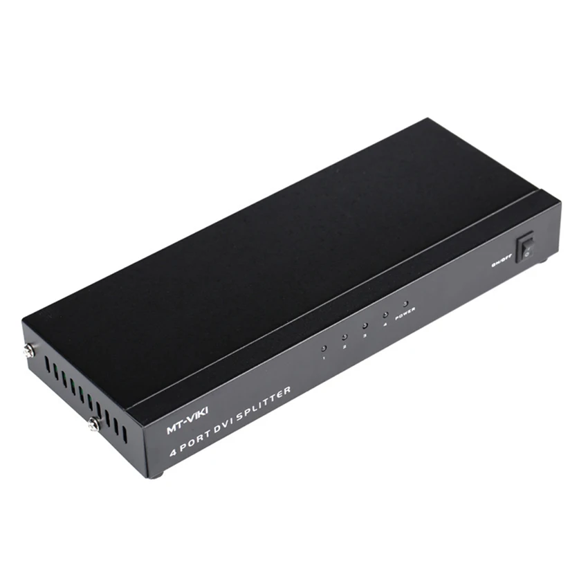 4 way 1080P DVI Video Splitter 1X4 Box Distribution 1 in out Multiple Display | Электроника