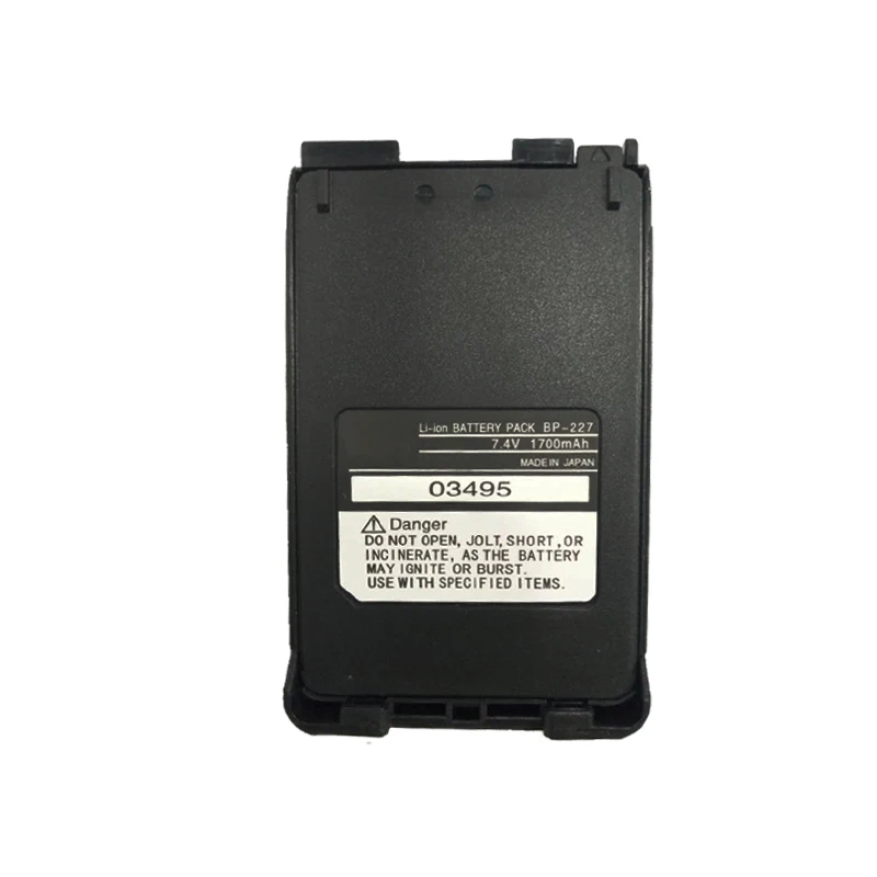 XQF BP-227 литий-ионный аккумулятор чехол для ICOM двухстороннее радио IC-F51 IC-F60 IC-60V IC-F61
