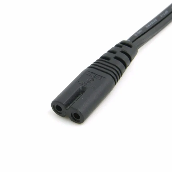 IEC 60320 C8 Plug to C7 Receptacle Male Female Power Extension cord Supply Main Adapter Cable 30cm 1ft 1.8m 6ft 5m 16ft | Компьютеры и