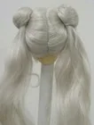Серебристый BJD парик 9-10 BJD dd кукла парик cos Сейлор Мун-желтый серебристый - Цвет: Серебристый