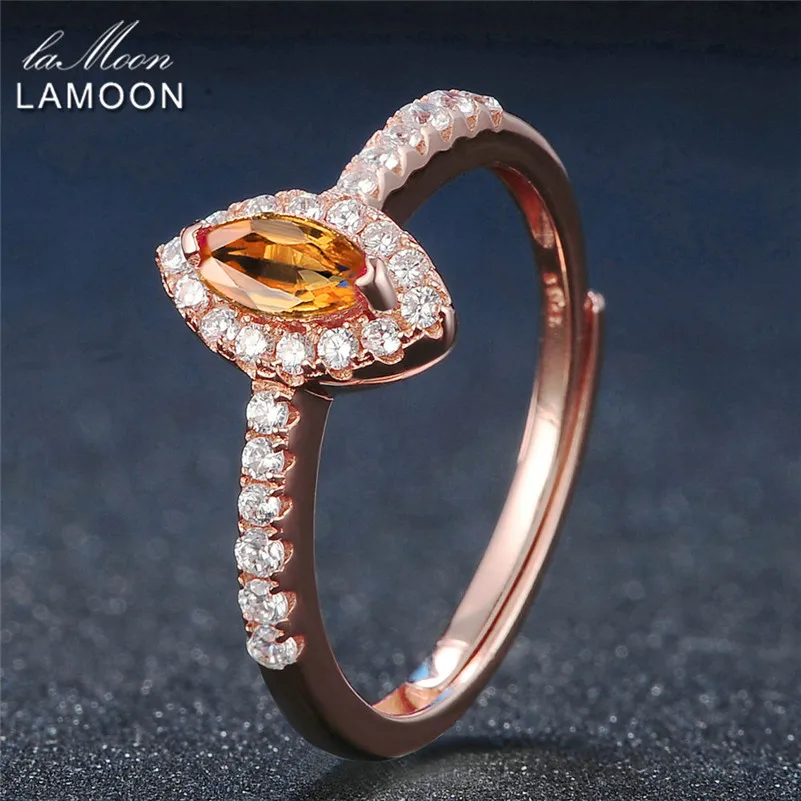 Женское вечерние ЦО из серебра 925 пробы с цитрином|ring 925|ring forrings for women |