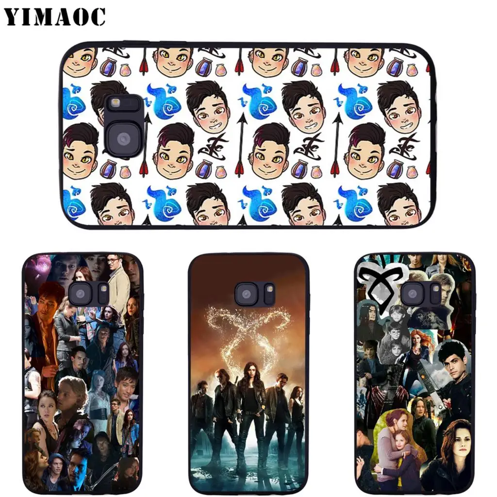 YIMAOC Shadowhunters Runes чехол для Samsung Galaxy A7 A8 A9 A10 A20 A30 A40 A50 A70 M10 M20 M30 S10e J6 Plus | Мобильные